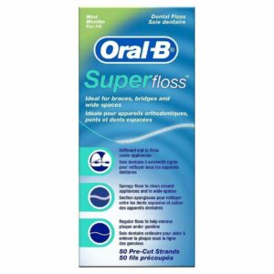 ORAL-B Superfloss kolmeosaline hambaniit 50 tk