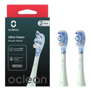 OCLEAN Ultra Clean varuotsikud 2 tk rohelised